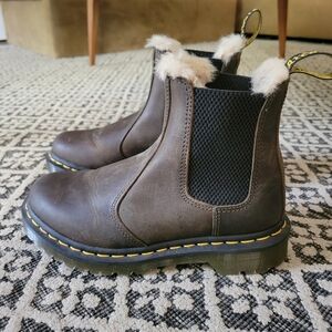 Dr. Martens Brown Winter Boots